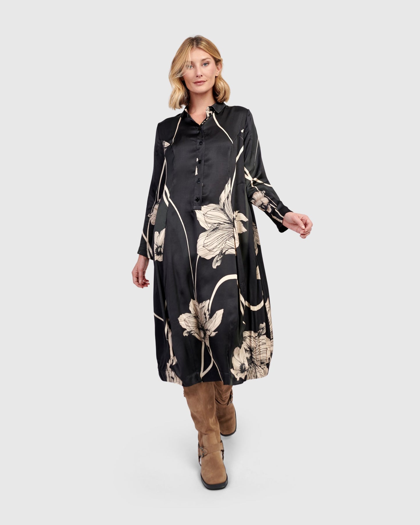 Brie Shirtdress, Floral