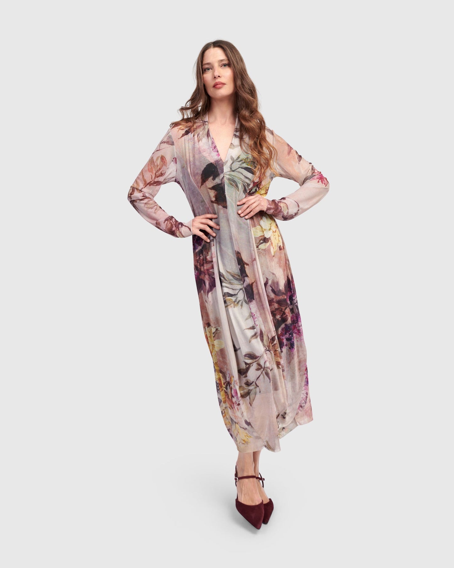 Ella Cocoon Dress, Floral