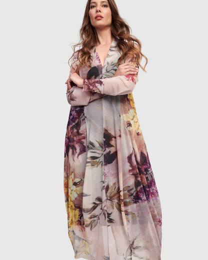 Ella Cocoon Dress, Floral