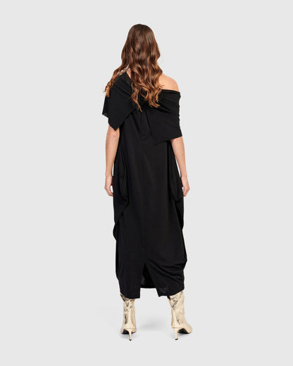 Savoir Maxi Dress, Black