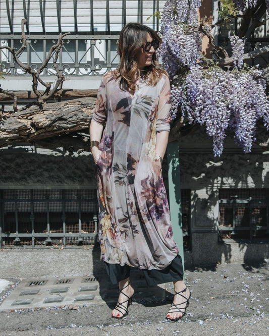Ella Cocoon Dress, Floral